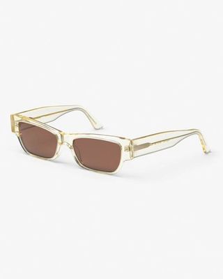 Sunglass 04 - Soft Yellow - Brown