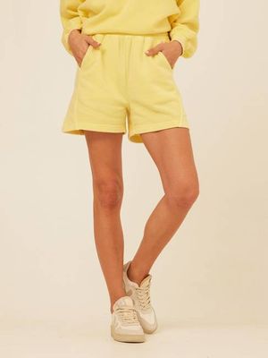 Chantel Mineral Wash Fleece Short