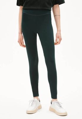 FARIBAA LEGGINGS | dark scarab
