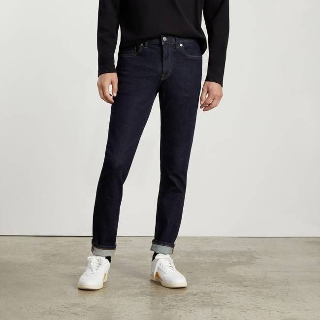 The Slim 4-Way Stretch Organic Jean | Uniform  | Medium Indigo