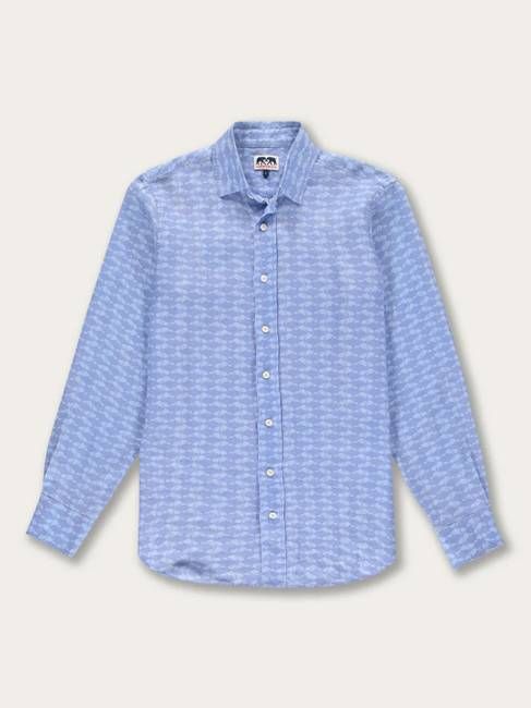 Men's Change Your Tuna Abaco Linen Shirt