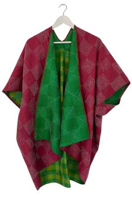Trudi Poncho Nr. 70 aus Seide im Vintage-Stil, Jodhpur Bearbeiten