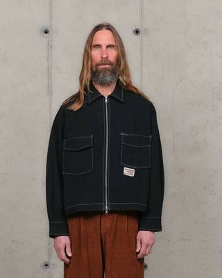 555 Jacket - Black Wonky-Wear