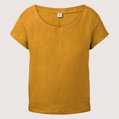 Sommer-Shirt Coube aus Hanf safran (gelb)