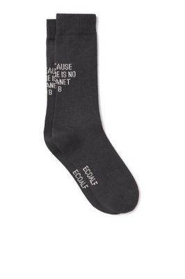 DARK GREY UNISEX BROAD SOCKS