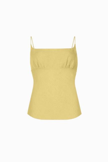 The Nicola Camisole Top in yellow