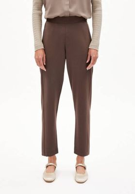 MAGDAALENA JERSEY PANT | warm slate