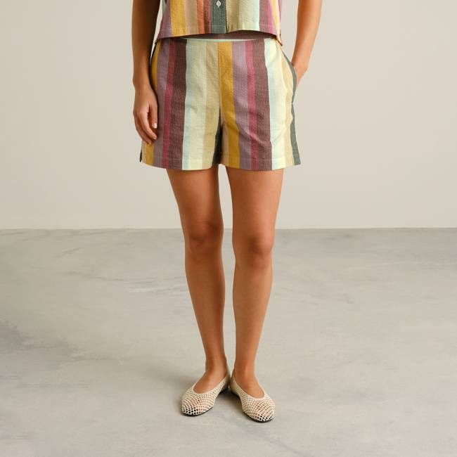 DEDICATED - Shorts Aspudden Sunset Stripe