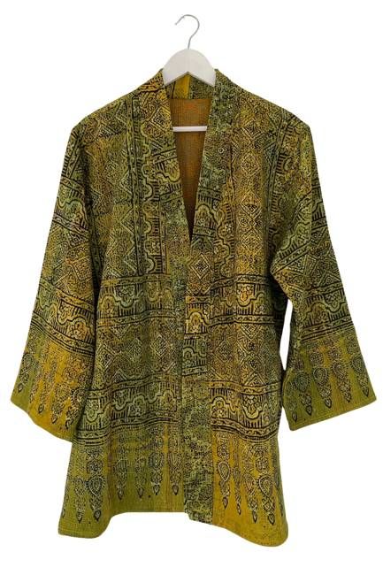 Vintage Ajrakh Print Jacket No. 2 Jodhpur Edit