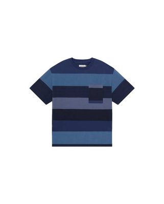 Blue striped Aaron t-shirt