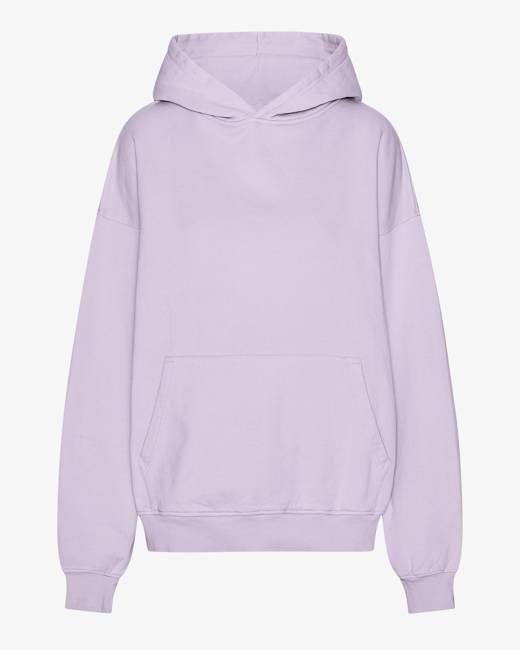 Organic Oversized Hood - Soft Lavender