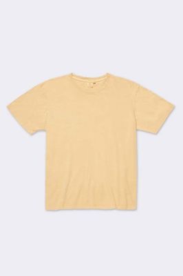 Natural Dye Pomegranate + Chestnut Men's Organic Crew Tee