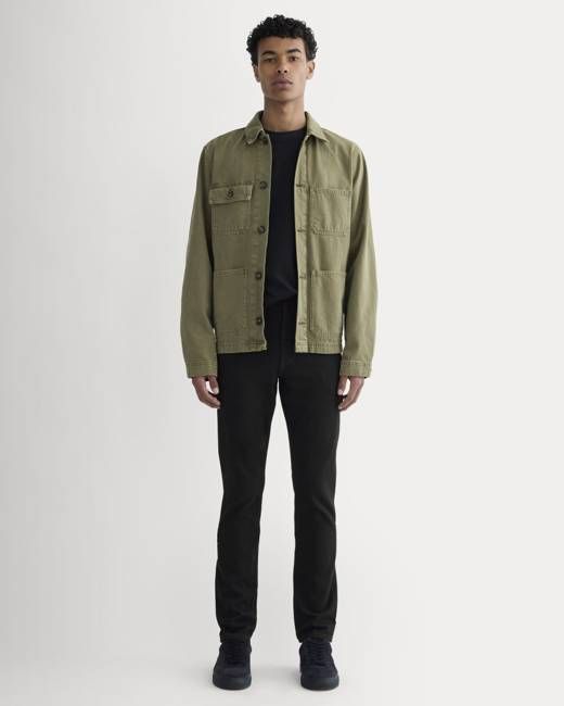 The Slim 4-Way Stretch Organic Jean | Uniform  | Black