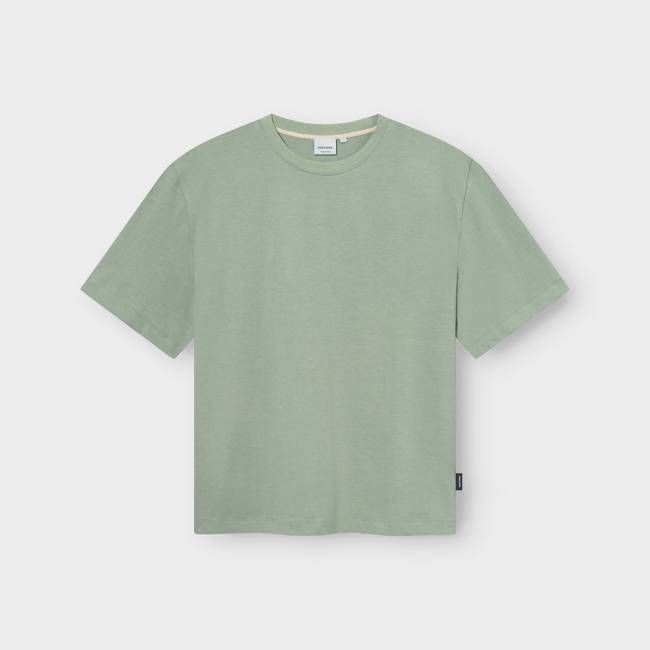 DEDICATED - T-shirt Skanstull Iceberg Green