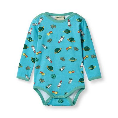 Elstar long-sleeved baby body with the universe