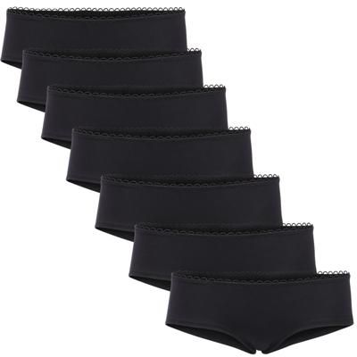Bio Hipster,7er-Set: Schwarz -