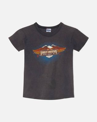 Vintage 90s Harley Baby Tee - #1512