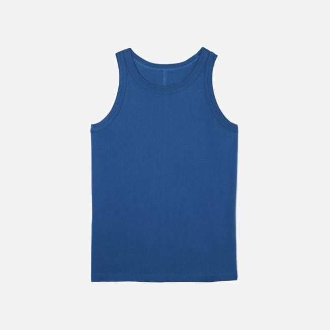 The Tank in Essential Cotton | Deep Blue