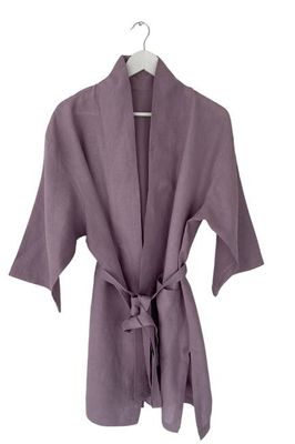 NEW! Linen Belted Overlay Lavender Mist