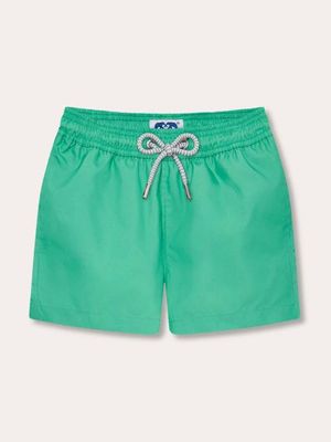 Boys Sicilian Green Staniel Swim Shorts