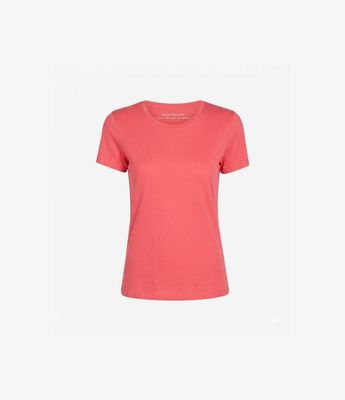Crew Neck Tee | Rhubarb