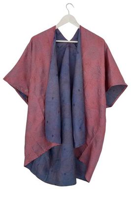 Vintage Silk Trudi Poncho No.75 Jodhpur Edit