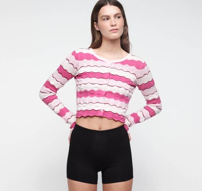 Soft Knit Textured Cardigan