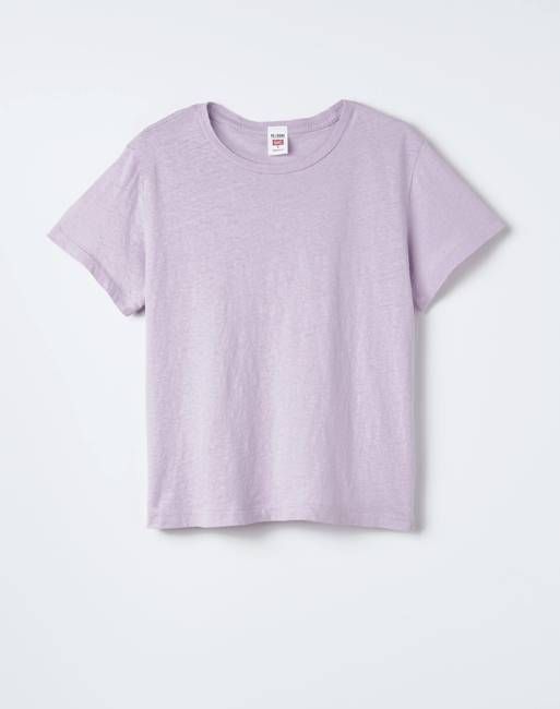 90s Baby Tee - Lilac