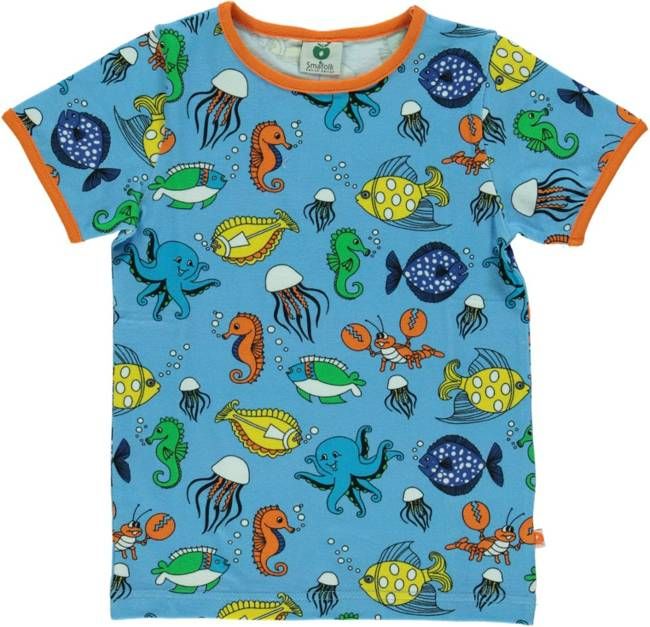 T-shirt with fish