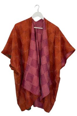 Trudi Poncho Nr. 31 aus Seide im Vintage-Stil Jodhpur Bearbeiten