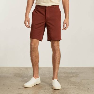 The 9" Slim-Fit Performance Chino Short | Hickory