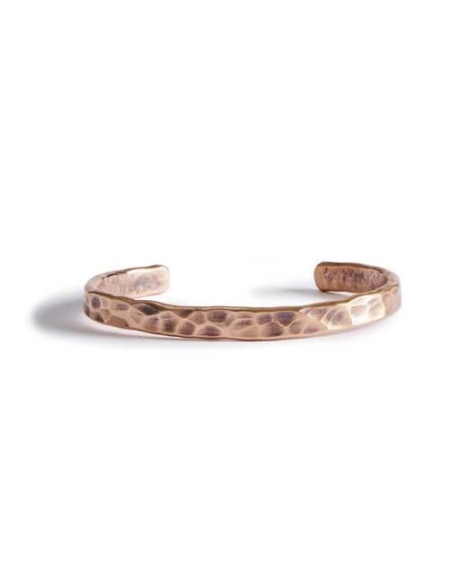 The Hammered Cuff in Copper