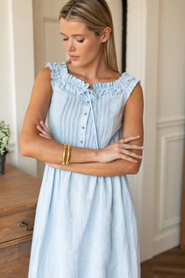 Roussillon Dress - Skywriting