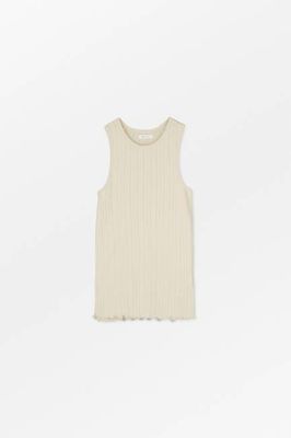 Edie tank top - Light beige
