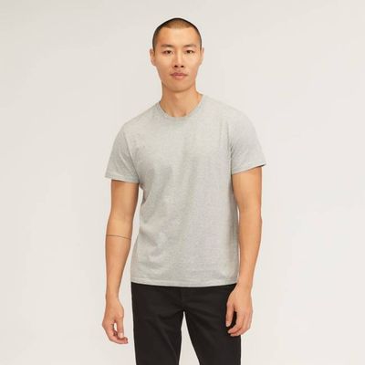 The Organic Cotton Crew |  Heathered Grey