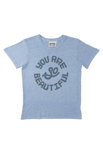 You Are So Beautiful Heathered Lorel Tee