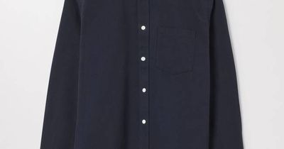 Dark Navy Oxford Shirt | Organic Cotton Button Down | Asket
