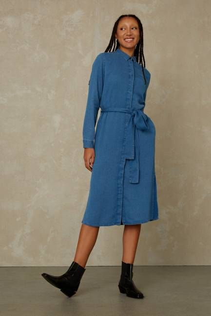 MAGGY | INDIGO STRUCTURE TENCEL