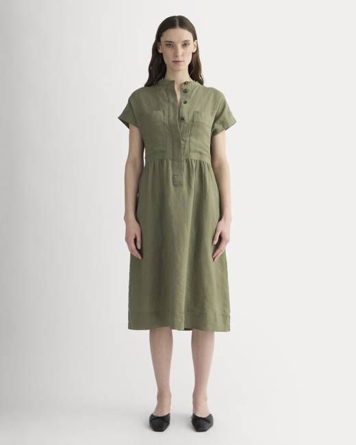 The Craft Dress in Linen | Kalamata