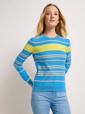 Striped sweater (GOTS)