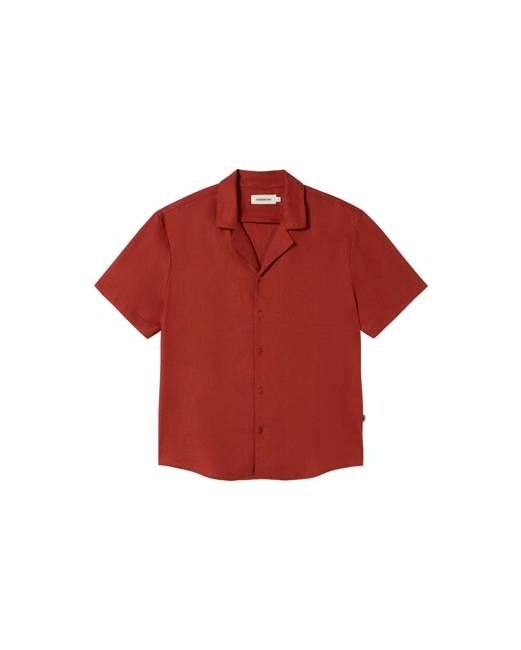 Red hemp Jules shirt