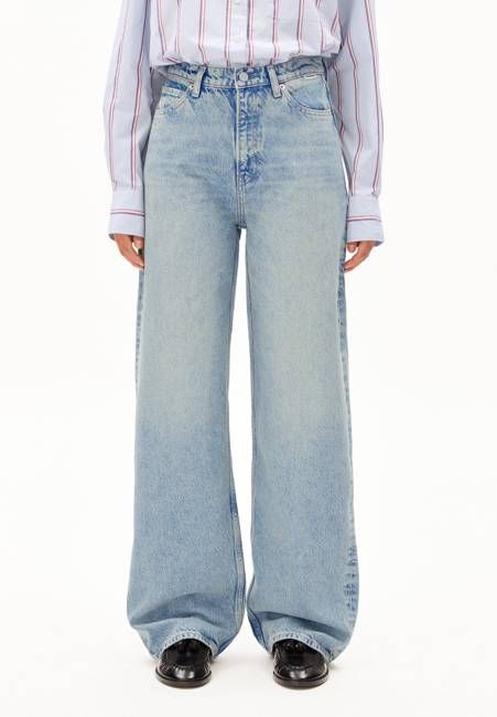 ENIJAA HIGH WAIST WIDE JEAN | airy