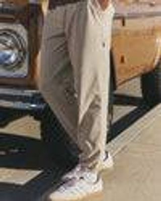 Coronado Mixed Media Sweatpant 28" | Limestone Heather | Vuori