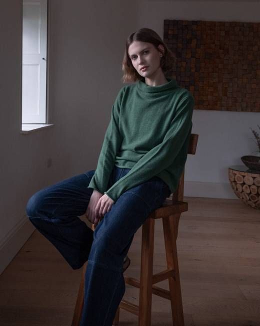 Aria Roll Neck Jumper
