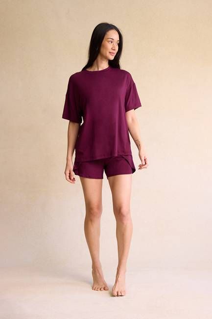 Oversized Tee + Tulip Short