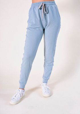 Agnes Organic Cotton + Tencel™ Jogger Pant - Sea Mist