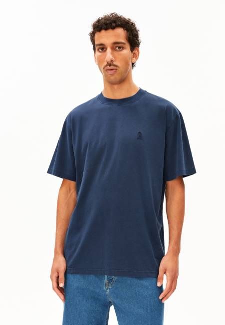 ICONIC Å MAARKOS GMT DYE T-SHIRT | tinted navy washed