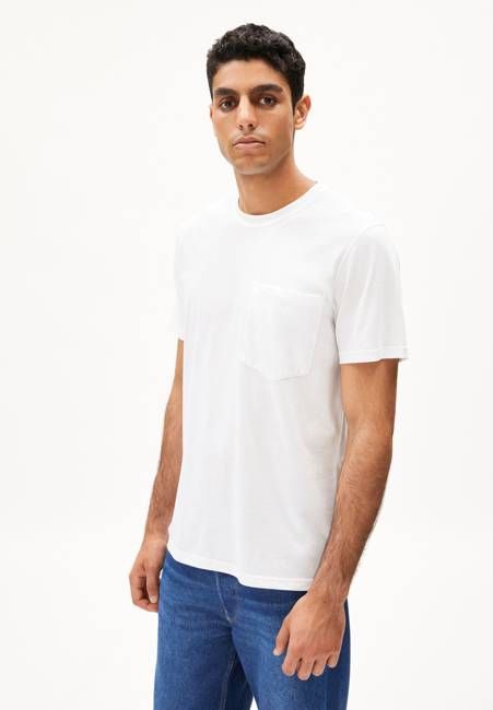 MAARKOS POCKET T-SHIRT | white