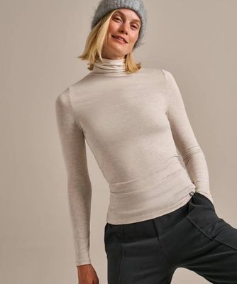 Women's Lisse Roll Neck Top