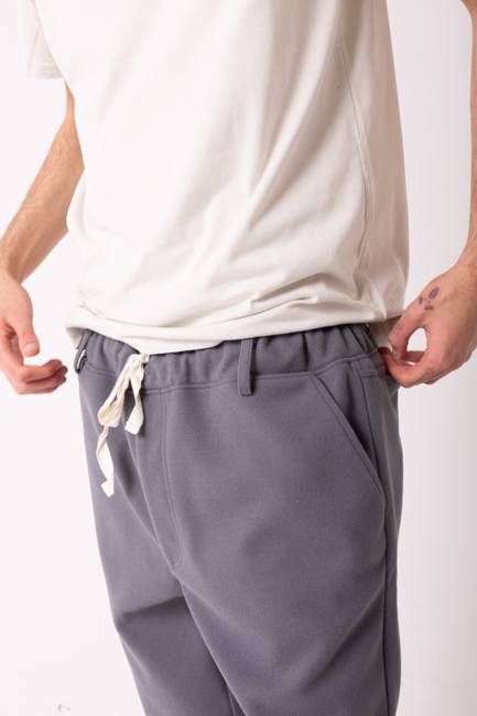 MENS GREY CHINOS
